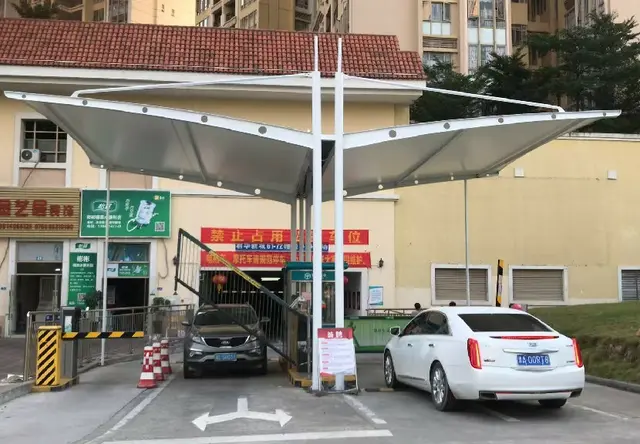 膜结构车棚