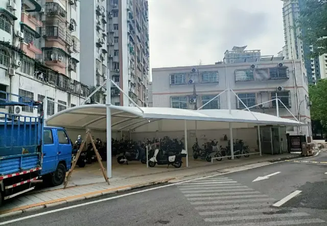 膜结构车棚