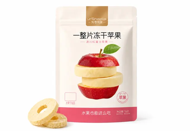 58g袋装每日冻干苹果