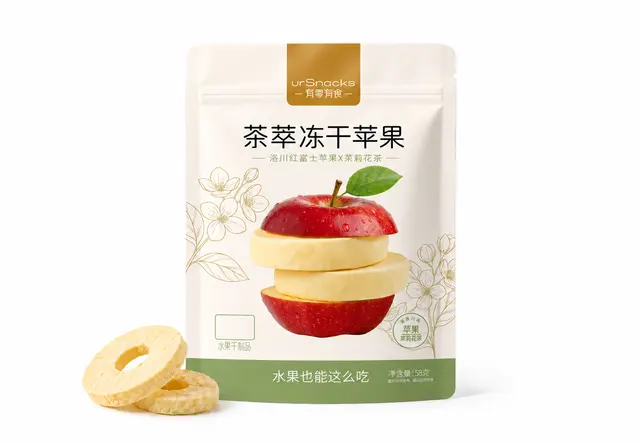 58g茶萃冻干苹果