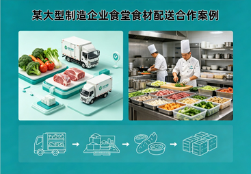 某大型制造企业食材配送合作案例｜筑牢食堂食品安全防线
