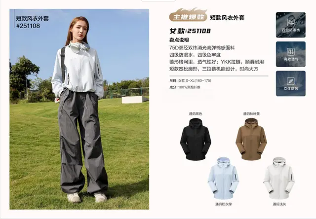 运动服装系列