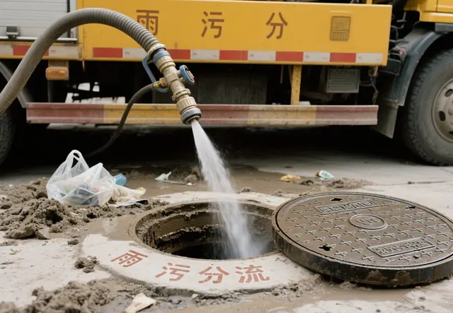 工厂雨污管道疏通