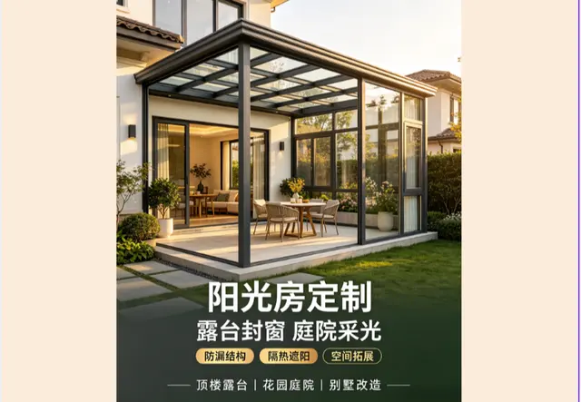 全屋阳光房定制