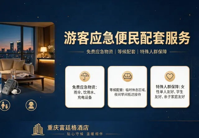 游客应急便民配套服务