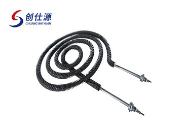 宁德市蚊香型螺旋状翅片加热管 散热干烧管