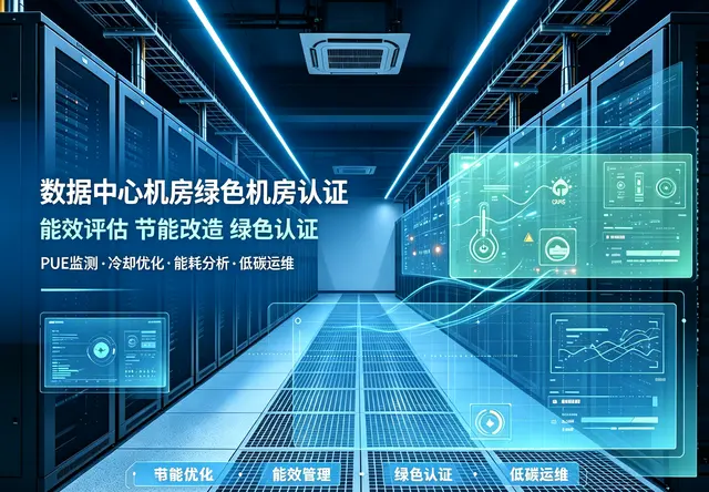 IDC数据中心机房绿色机房认证