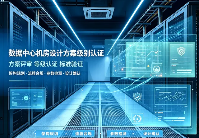 数据中心-机房设计方案级别认证（A级、B级、C级）