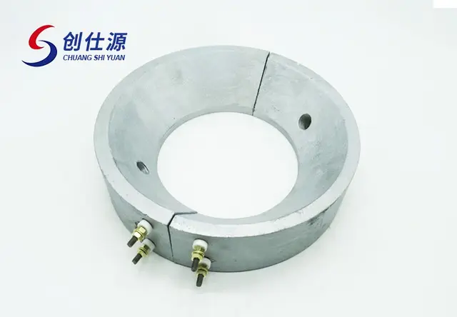 铸铝加热圈 出接线柱