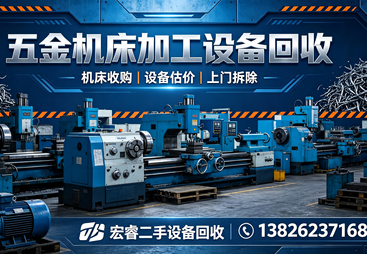 五金机床加工设备回收