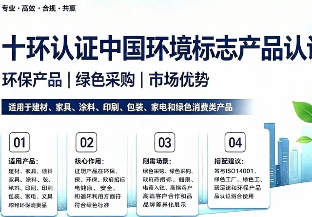 十环标志产品认证