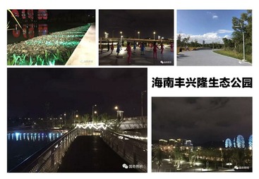 海南丰兴隆生态公园景观照明项目