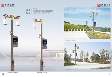 时代之光新中式智慧路灯系列（高度 3.5-12m）