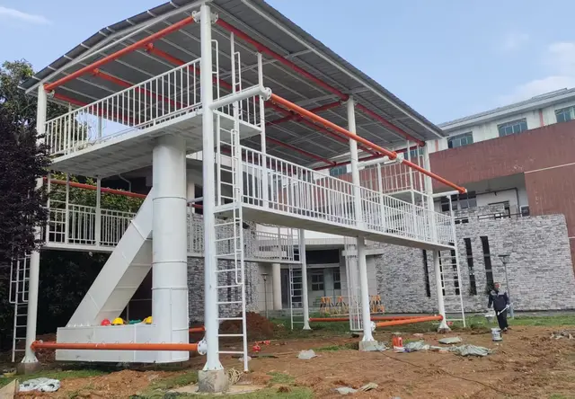 简易绳索训练架