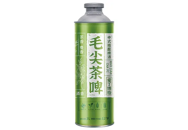 爱丁博格中式毛尖茶啤38口(绿)