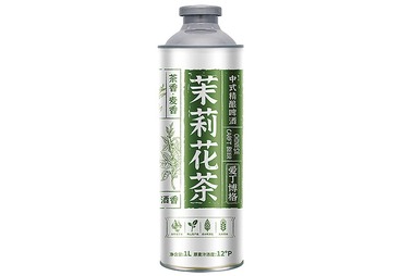 青岛市爱丁博格茉莉花茶茶啤38口(绿)