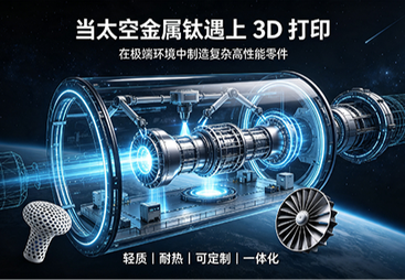当钛金属遇上3D打印 | 一场"从粉末到零件"的制造革命