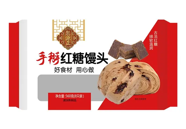 560g手掰红糖馒头
