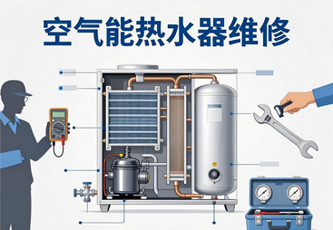 空气能热水器维修-附近热泵热水器维修部的电话