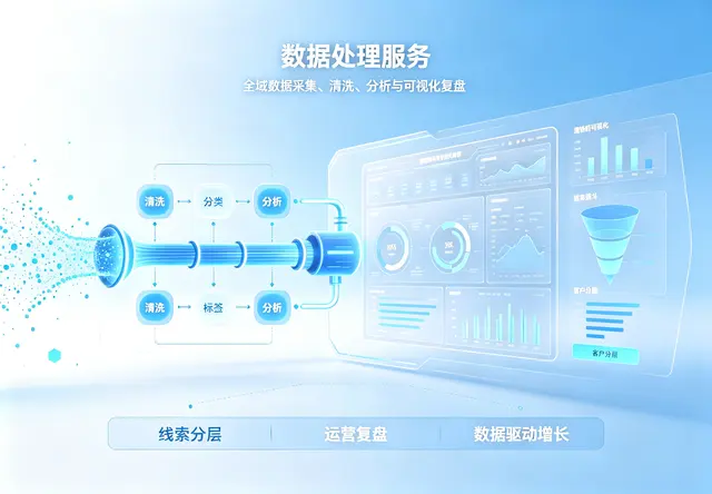 企业全域数据处理与智能分析服务