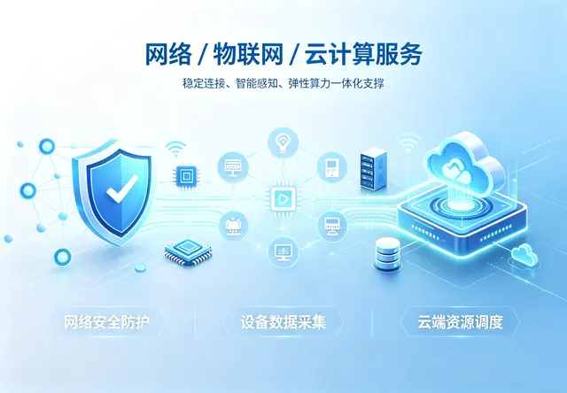 网络、物联网与云计算一体化赋能服务