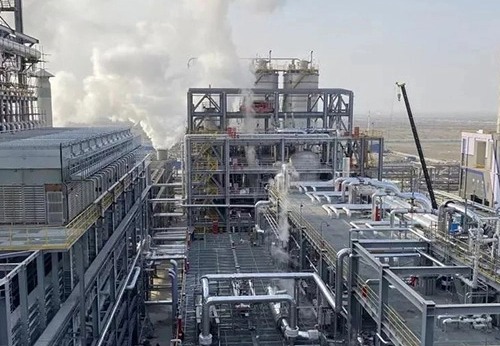 新疆库尔勒中泰石化PTA项目动力站工程选用江平烧结板除尘器、脉冲布袋除尘器