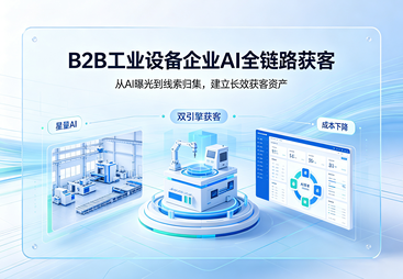 B2B 工业设备企业借助星量 AI 搭建 AI 全链路获客体系