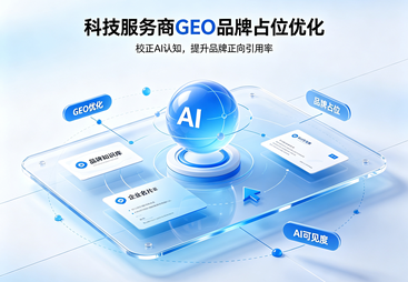 科技服务商 GEO 品牌占位优化，修正 AI 模型品牌认知偏差