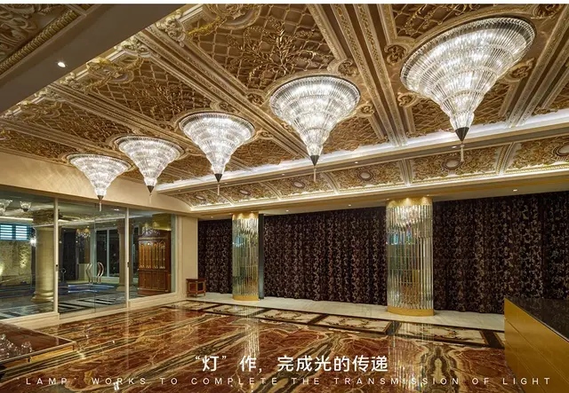 会所大堂吊灯