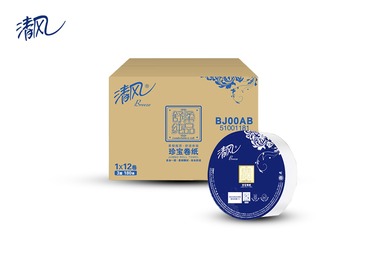 清风 舒柔纯品有芯大卷纸商用大盘纸卷卫生纸酒店商场洗手间物业
