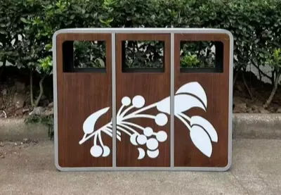 钢制垃圾桶