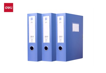 得力5624AS_75mm档案盒(蓝)(个)