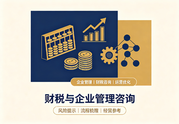 财税与企业管理咨询