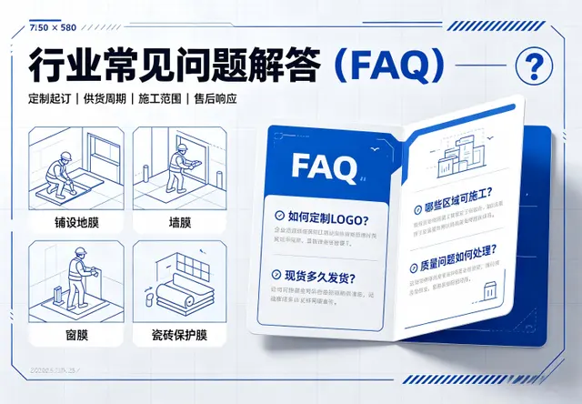 装修防护膜与工业包装膜 · 行业常见问题解答(FAQ)