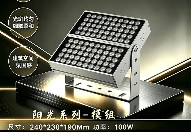 阳光模组100W