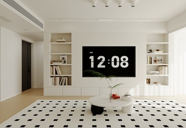 美的梧桐庄园现代极简， 130m&sup2; ，四房两卫