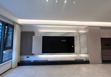 南湖天著 意式极简风格  120m&sup2;，三房两卫