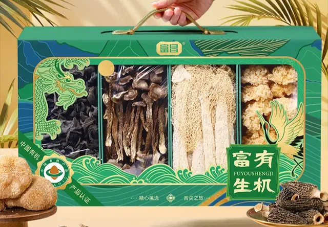 富昌有机富有生机礼盒580克