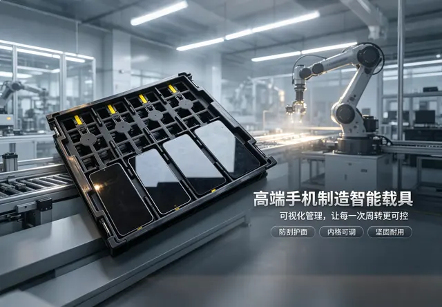 创新可视化手机托盘