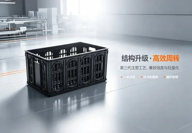 第三代注塑周转箱
