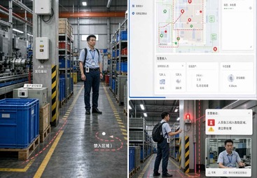 智能工厂人员与资产定位
