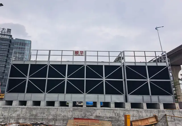 方形横流冷却塔