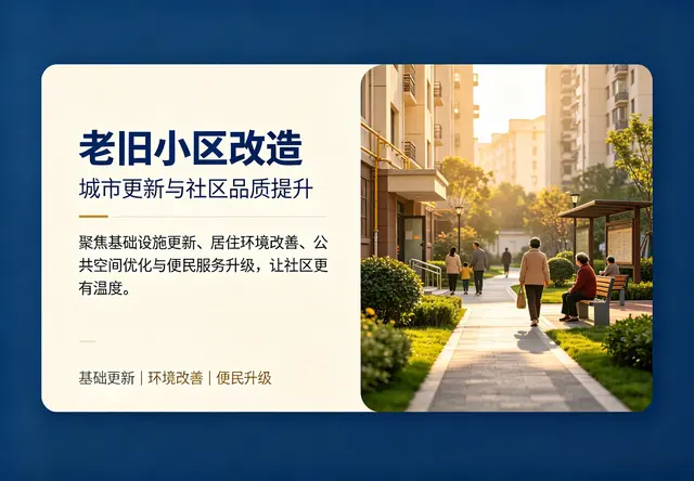 老旧小区改造