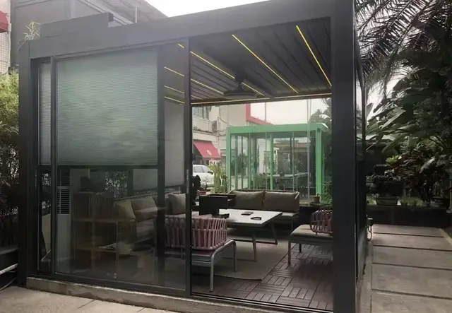 阳光房安装实景