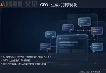 GEO 生成式引擎优化
