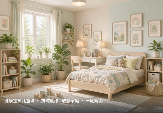 健康宝贝儿童漆与抗碱底漆