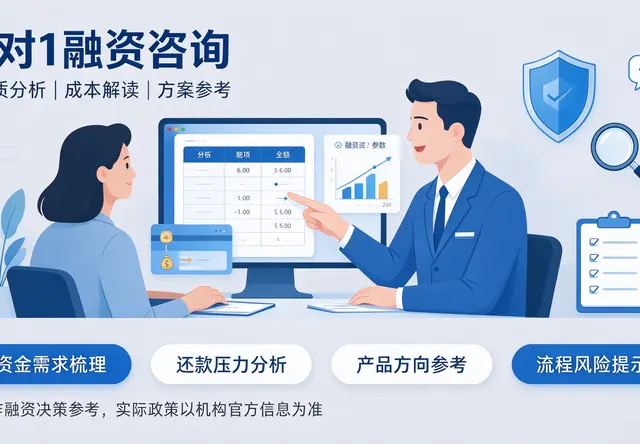 1对1融资咨询
