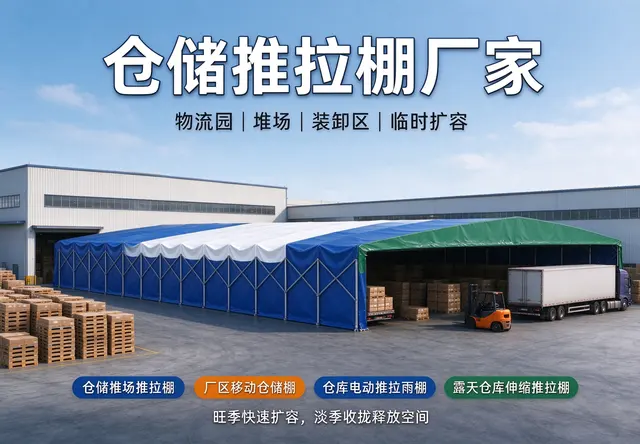 仓储推拉棚厂家