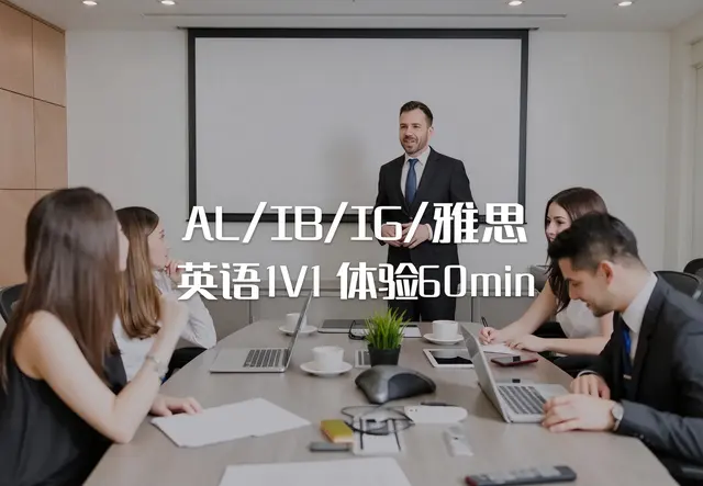 AL/IB/IG/雅思 英阅 1V1 体验 60min