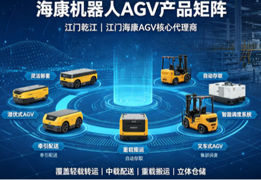 江门海康机器人 AGV 智能物流方案｜江门市乾江智能科技有限